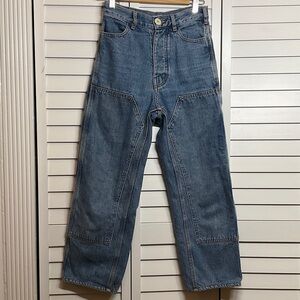 Jesse Kamm Cowboy Blue Denim Handy Pants
